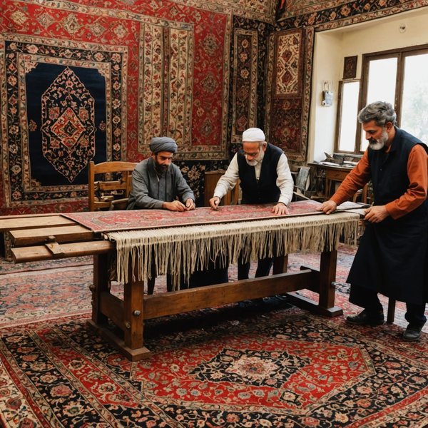 Où participer à un atelier de fabrication de tapis traditionnels en Iran : artisans et techniques ?
