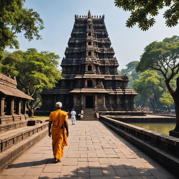 Quelles croisières permettent de découvrir les temples hindous en Inde du Sud?